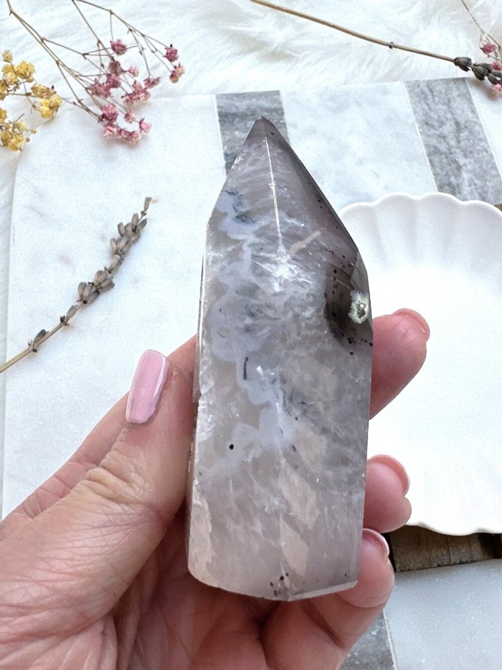 Gorgeous Agate Druzy Tower - Picture 4 of 8